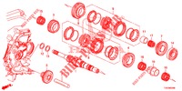 HAUPTWELLE  für Honda CIVIC 1.4 EXECUTIVE 5 Türen 6 gang-Schaltgetriebe 2012