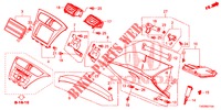 INSTRUMENT, ZIERSTUECK (COTE DE PASSAGER) (LH) für Honda CIVIC 1.4 EXECUTIVE 5 Türen 6 gang-Schaltgetriebe 2012