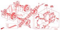 KLIMAANLAGE (COMPRESSEUR) (1.4L) für Honda CIVIC 1.4 EXECUTIVE 5 Türen 6 gang-Schaltgetriebe 2012