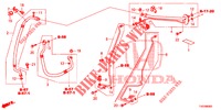 KLIMAANLAGE (FLEXIBLES/TUYAUX) (LH) für Honda CIVIC 1.4 EXECUTIVE 5 Türen 6 gang-Schaltgetriebe 2012