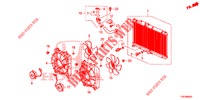 KUEHLER (1.4L) für Honda CIVIC 1.4 EXECUTIVE 5 Türen 6 gang-Schaltgetriebe 2012