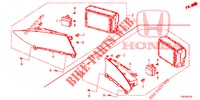 MITTLERES DISPLAY  für Honda CIVIC 1.4 EXECUTIVE 5 Türen 6 gang-Schaltgetriebe 2012