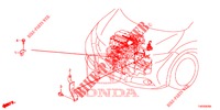 MOTORKABELBAUM, STREBE (1.4L) für Honda CIVIC 1.4 EXECUTIVE 5 Türen 6 gang-Schaltgetriebe 2012