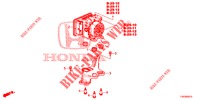 VSA MODULATOR(RH)('00 )  für Honda CIVIC 1.4 EXECUTIVE 5 Türen 6 gang-Schaltgetriebe 2012