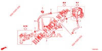 WASSERSCHLAUCH/HEIZUNGSSCHACHT (1.4L) für Honda CIVIC 1.4 EXECUTIVE 5 Türen 6 gang-Schaltgetriebe 2012