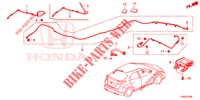 ANTENNE/LAUTSPRECHER (LH) für Honda CIVIC 1.4 EXECUTIVE TUNER LESS 5 Türen 6 gang-Schaltgetriebe 2014