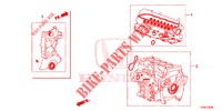 DICHTUNG SATZ/ GETRIEBE KOMPL. (1.4L) für Honda CIVIC 1.4 EXECUTIVE TUNER LESS 5 Türen 6 gang-Schaltgetriebe 2014