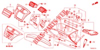 INSTRUMENT, ZIERSTUECK (COTE DE PASSAGER) (LH) für Honda CIVIC 1.4 EXECUTIVE TUNER LESS 5 Türen 6 gang-Schaltgetriebe 2014