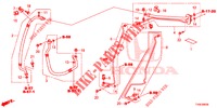 KLIMAANLAGE (FLEXIBLES/TUYAUX) (LH) für Honda CIVIC 1.4 EXECUTIVE TUNER LESS 5 Türen 6 gang-Schaltgetriebe 2014