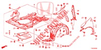 KOTFLUEGEL, VORNE  für Honda CIVIC 1.4 EXECUTIVE TUNER LESS 5 Türen 6 gang-Schaltgetriebe 2014