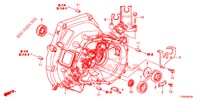 KUPPLUNGSGEHAEUSE  für Honda CIVIC 1.4 EXECUTIVE TUNER LESS 5 Türen 6 gang-Schaltgetriebe 2014