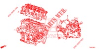 MOTOREINHEIT/GETRIEBE KOMPL. (1.4L) für Honda CIVIC 1.4 EXECUTIVE TUNER LESS 5 Türen 6 gang-Schaltgetriebe 2014