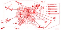 MOTORKABELBAUM (1.4L) für Honda CIVIC 1.4 EXECUTIVE TUNER LESS 5 Türen 6 gang-Schaltgetriebe 2014