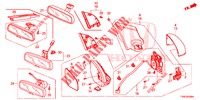 SPIEGEL/SCHIEBEDACH  für Honda CIVIC 1.4 EXECUTIVE TUNER LESS 5 Türen 6 gang-Schaltgetriebe 2014
