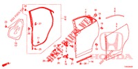 TUERBLECHE, HINTEN(4D)  für Honda CIVIC 1.4 EXECUTIVE TUNER LESS 5 Türen 6 gang-Schaltgetriebe 2014