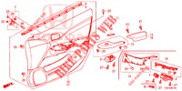 TUERVERKLEIDUNG, VORNE (LH) für Honda CIVIC 1.4 EXECUTIVE TUNER LESS 5 Türen 6 gang-Schaltgetriebe 2014