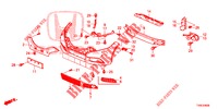 VORDERE STOSSFAENGER  für Honda CIVIC 1.4 EXECUTIVE TUNER LESS 5 Türen 6 gang-Schaltgetriebe 2014