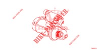 ANLASSER (DENSO) (DIESEL) (1.6L) für Honda CIVIC DIESEL 1.6 ELEGANCE 5 Türen 6 gang-Schaltgetriebe 2013