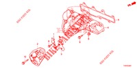 ANSAUGKRUEMMER (DIESEL) (1.6L) für Honda CIVIC DIESEL 1.6 ELEGANCE 5 Türen 6 gang-Schaltgetriebe 2013