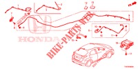 ANTENNE/LAUTSPRECHER (LH) für Honda CIVIC DIESEL 1.6 ELEGANCE 5 Türen 6 gang-Schaltgetriebe 2013