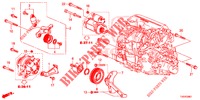 AUTOMATISCHE SPANNVORRICHTUNG (DIESEL) (1.6L) für Honda CIVIC DIESEL 1.6 ELEGANCE 5 Türen 6 gang-Schaltgetriebe 2013