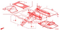 BODENBEHAELTER, HINTEN  für Honda CIVIC DIESEL 1.6 ELEGANCE 5 Türen 6 gang-Schaltgetriebe 2013