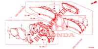 DREHZAHLMESSER  für Honda CIVIC DIESEL 1.6 ELEGANCE 5 Türen 6 gang-Schaltgetriebe 2013