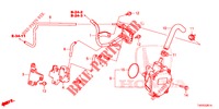 EINBAULEITUNG/UNTERDRUCKPUMPE (DIESEL) (1.6L) für Honda CIVIC DIESEL 1.6 ELEGANCE 5 Türen 6 gang-Schaltgetriebe 2013