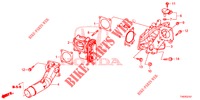 EINLASSKLAPPENVENTIL (DIESEL) (1.6L) für Honda CIVIC DIESEL 1.6 ELEGANCE 5 Türen 6 gang-Schaltgetriebe 2013