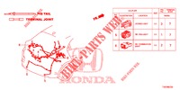 ELEKTR. STECKVERBINDER (ARRIERE) für Honda CIVIC DIESEL 1.6 ELEGANCE 5 Türen 6 gang-Schaltgetriebe 2013