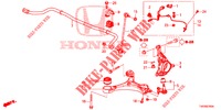 GELENK, VORNE  für Honda CIVIC DIESEL 1.6 ELEGANCE 5 Türen 6 gang-Schaltgetriebe 2013