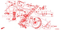 HAUPTBREMSZYLINDER/MASTER POWER (DIESEL) (LH) für Honda CIVIC DIESEL 1.6 ELEGANCE 5 Türen 6 gang-Schaltgetriebe 2013