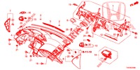 INSTRUMENTENBRETT, OBEN (LH) für Honda CIVIC DIESEL 1.6 ELEGANCE 5 Türen 6 gang-Schaltgetriebe 2013