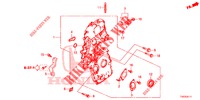 KETTENGEHAEUSE (DIESEL) (1.6L) für Honda CIVIC DIESEL 1.6 ELEGANCE 5 Türen 6 gang-Schaltgetriebe 2013