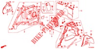 KOFFERRAUM SEITENVERKL.  für Honda CIVIC DIESEL 1.6 ELEGANCE 5 Türen 6 gang-Schaltgetriebe 2013