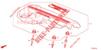 MOTORABDECKUNG (DIESEL) (1.6L) für Honda CIVIC DIESEL 1.6 ELEGANCE 5 Türen 6 gang-Schaltgetriebe 2013