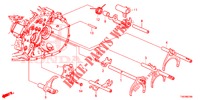 SCHALTGABEL/EINSTELLSCHRAUBE (DIESEL) (1.6L) für Honda CIVIC DIESEL 1.6 ELEGANCE 5 Türen 6 gang-Schaltgetriebe 2013