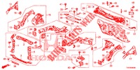 VORDERE TRENNWAND/STIRNWAND  für Honda CIVIC DIESEL 1.6 ELEGANCE 5 Türen 6 gang-Schaltgetriebe 2013