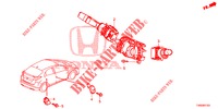 KOMBISCHALTER  für Honda CIVIC DIESEL 1.6 EXECUTIVE 5 Türen 6 gang-Schaltgetriebe 2015