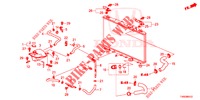 KUEHLERSCHLAUCH/RESERVETANK (DIESEL) für Honda CIVIC DIESEL 1.6 EXECUTIVE 5 Türen 6 gang-Schaltgetriebe 2015