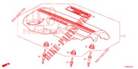 MOTORABDECKUNG (DIESEL) für Honda CIVIC DIESEL 1.6 EXECUTIVE 5 Türen 6 gang-Schaltgetriebe 2015