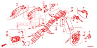 TUERSCHLOESSER, VORNE/AEUSSERER GRIFF  für Honda CIVIC DIESEL 1.6 EXECUTIVE 5 Türen 6 gang-Schaltgetriebe 2015