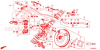 HAUPTBREMSZYLINDER/MASTER POWER (DIESEL) (LH) für Honda CIVIC DIESEL 1.6 EXECUTIVE EURO 6 5 Türen 6 gang-Schaltgetriebe 2015