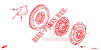 KUPPLUNGSSCHALTGABEL (DIESEL) für Honda CIVIC DIESEL 1.6 EXECUTIVE EURO 6 5 Türen 6 gang-Schaltgetriebe 2015
