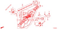 TUERVERKLEIDUNG, HINTEN(4D)  für Honda CIVIC DIESEL 1.6 EXECUTIVE EURO 6 5 Türen 6 gang-Schaltgetriebe 2015