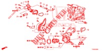 WASSERPUMPE/THERMOSTAT (DIESEL) für Honda CIVIC DIESEL 1.6 EXECUTIVE EURO 6 5 Türen 6 gang-Schaltgetriebe 2015