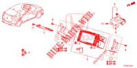 EINBAUSATZ F. RNS2  für Honda CIVIC DIESEL 1.6 EXECUTIVE 5 Türen 6 gang-Schaltgetriebe 2013