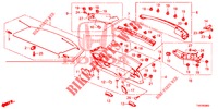 HECKKLAPPENVERKLEIDUNG/ TAFELVERKLEIDUNG, HINTEN(2D)  für Honda CIVIC DIESEL 1.6 EXECUTIVE 5 Türen 6 gang-Schaltgetriebe 2013