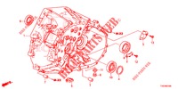 KUPPLUNGSGEHAEUSE (DIESEL) (1.6L) für Honda CIVIC DIESEL 1.6 EXECUTIVE 5 Türen 6 gang-Schaltgetriebe 2013