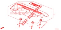 MOTORABDECKUNG (DIESEL) (1.6L) für Honda CIVIC DIESEL 1.6 EXECUTIVE 5 Türen 6 gang-Schaltgetriebe 2013